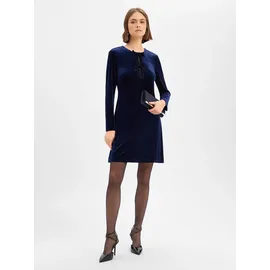 Marie Lund Kleid A-Linien Blau 36