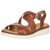 REMONTE Damen D2060 Slingback Sandalen, Braun | Gr.: 38
