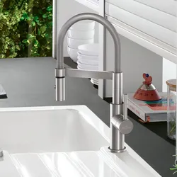 Villeroy & Boch Steel Expert Compact Einhebel Küchenarmatur, 927300LC, Küchenarmaturen, edelstahl