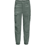 Jack Wolfskin TREASURE HUNTER PANTS KIDS Kinder Gr.128 - Reisehose - oliv-dunkelgrün