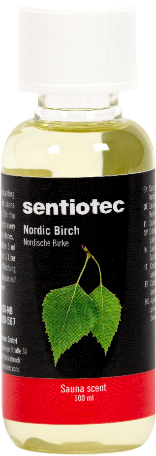 Sentiotec Saunaduft | Nordische Birke | 1 l