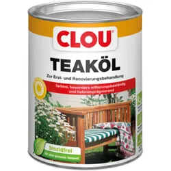 Clou Teaköl 750ml, farblos, 945298