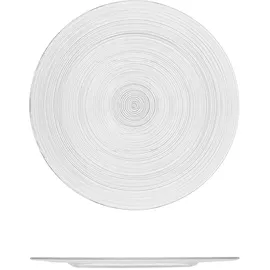 H&H 845468 Set aus 6 runden Brottellern, Glas, transparent, 18 cm