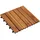 vidaXL Terrassenfliese 30 x 30 cm braun