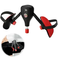 Oberschenkeltrainer Beckenbodentrainer für Männer Damen Einstellbar Winkel Stärke, Zählbares Design Beckenboden Trainingsgerät Beinpresse für Zuhause Beintrainer Oberschenkel Bein Adduktoren Trainer