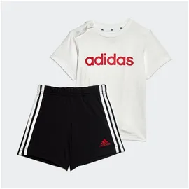 Adidas Lin Co Trainingsanzug Top:White / Better Scarlet Bottom:Black 68