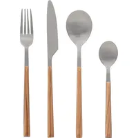 SECRET DE GOURMET Besteck aus Stahl SOLEYA, 26er-Set