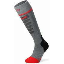 Lenz Heat Sock 5.1 Heizsocken 42-44 Grau/Rot