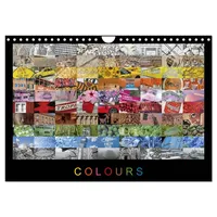Calvendo Colours (Wandkalender 2026 DIN A4 quer), CALVENDO Monatskalender