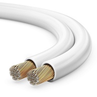 Sonero 20 Meter 2x1,50mm2 CCA Lautsprecherkabel / Boxenkabel, Farbe: