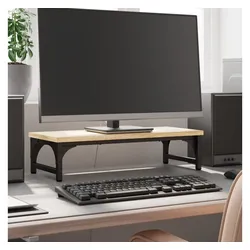 vidaXL Monitorständer Sonoma-Eiche 55x23x14 cm Holzwerkstoff Monitorständer braun