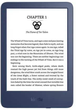Kindle 16GB - Denim Blue (Ad-Supported)