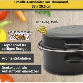 Krüger Gourmet Gänsebräter 38 cm