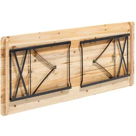 Oviala Brauerei-Tisch 177 x 80 x 76 cm Braun