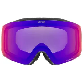 Uvex pwdr FM Skibrille / black matt mirror ruby one size