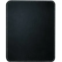 Logilink Mousepad Lederdesign schwarz