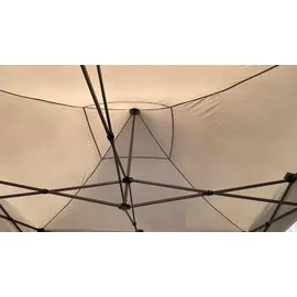 GRASEKAMP Faltpavillon Modena 3 x 3 m Grau