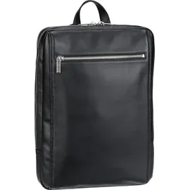 LEONHARD HEYDEN Montreal Business-Rucksack Leder 44 cm Laptopfach schwarz