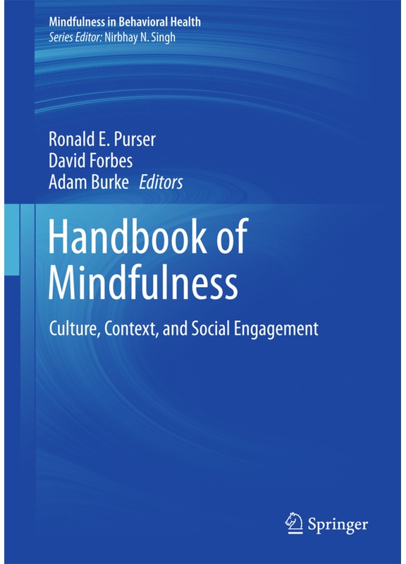 Handbook Of Mindfulness  Kartoniert (TB)