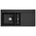 Villeroy & Boch Subway 60 flat links flächenbündig schwarz Handbetätigung 965 x 475 mm