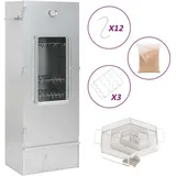 Räucherofen mit Kaltrauchgenerator Verzinkter Stahl 3200754 - Silber