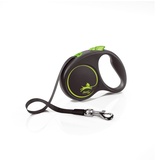 flexi Black Design Gurt 5 m grün