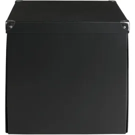 Zeller Aufbewahrungsbox 33 x 32 x 33,5 cm 1-tlg. schwarz