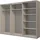 Home Affaire Cube Garderobenschrank 270x61x210 kaschmir