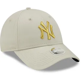New Era 9Forty Metallic Logo Kappe beige One Size