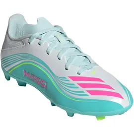 adidas F50 Messi League MG/Fg Kinder Cloud White/Lucid Pink/Flash Aqua 38