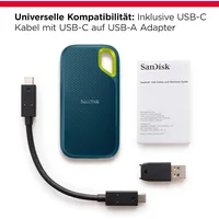 SanDisk Extreme Portable 1 TB USB-C SDSSDE61-1T00-G25M