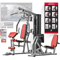  Sportstech HGX300 Trainingsvarianten Multifunktions Homegym Fitnessstation 