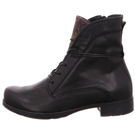 THINK! Damen Denk leicht gefütterte nachhaltige Stiefelette, 0040 SCHWARZ/Kombi, 41 EU