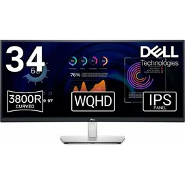Dell P3424WE 86,4cm (34") UWQHD 21:9 Monitor HDMI/DP/USB 3.2 Gen1