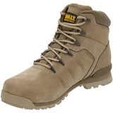 DEWALT Carlisle Herren Nubukleder Stahl-Sicherheitsschuh Leichte Arbeitsstiefel, stone, 44 EU - 44.5 EU