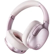 Intenso O400HA Over-Ear Kopfhörer - Hybrid Active Noise Cancelling, bis zu 75 Stunden Laufzeit und Bluetooth 5.3, mit Musikmodus, Transparency Modus und schneller Ladezeit, rosa