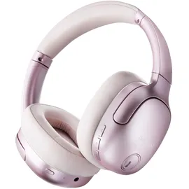 Intenso O400HA Over-Ear Kopfhörer - Hybrid Active Noise Cancelling, bis zu 75 Stunden Laufzeit und Bluetooth 5.3, mit Musikmodus, Transparency Modus und schneller Ladezeit, rosa