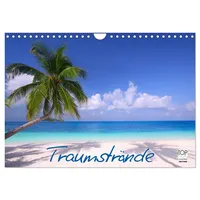Calvendo Traumstrände (Wandkalender 2026 DIN A4 quer), CALVENDO Monatskalender: