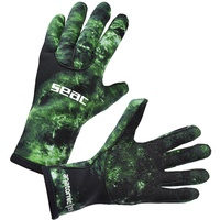 Seac Anatomic Camo Gloves, Tauchhandschuhe aus 3,5mm-Neoprene für Freitauchen und Unterwasserjagd in Tarnfarben