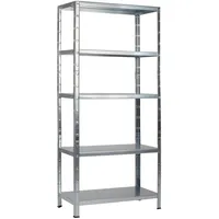 SCHULTE Regalwelt Schulte Steck-Grundregal 200 cm x 100 cm x 50 cm Verzinkt