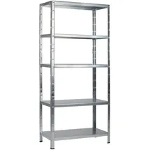 SCHULTE Regalwelt Schulte Steck-Grundregal 200 cm x 100 cm x 50 cm Verzinkt