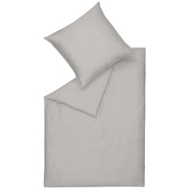 Esprit Washed Cotton" Bettwäsche-Set aus Renforce - grey - 200x200 / 2x80x80 cm