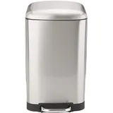 Kitchen Move Tret-Abfallsammler 30 l Silber