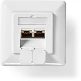 Nedis Netzwerk-Wanddose 2-Port CAT6