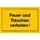 siebdruck jäger Verbotsschild 250 x 150 mm Rauchen verboten