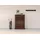 OTTO home Liotta 2 Klappen 1 Schublade 80 x 90 x 35 cm braun lackiert seidenglänzend / braun