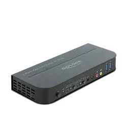 DeLOCK HDMI KVM Switch mit USB 3.0 und Audio