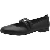 Jana Ballerina 8-22177-44 schwarz H-Weite