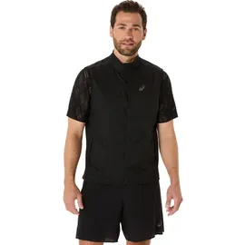 Asics Metarun Packable Gilet Laufweste schwarz S