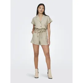 Jdy JDYSAY MW LINEN SHORTS beige 40